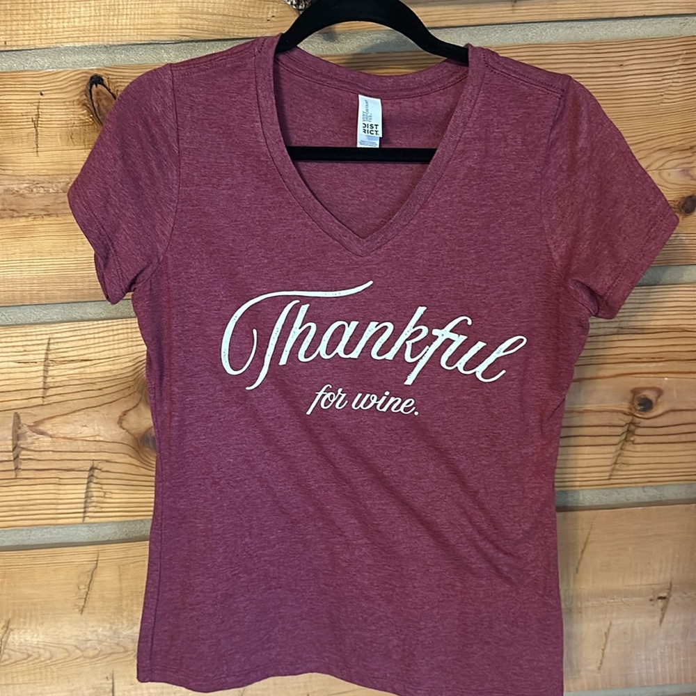 Thankful for wine